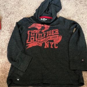 Boys size 6 Tommy Hilfiger thermal hoodie shirt